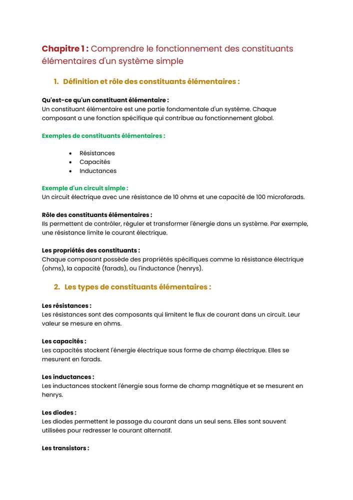 Example Fiche de Révision BUT GIM